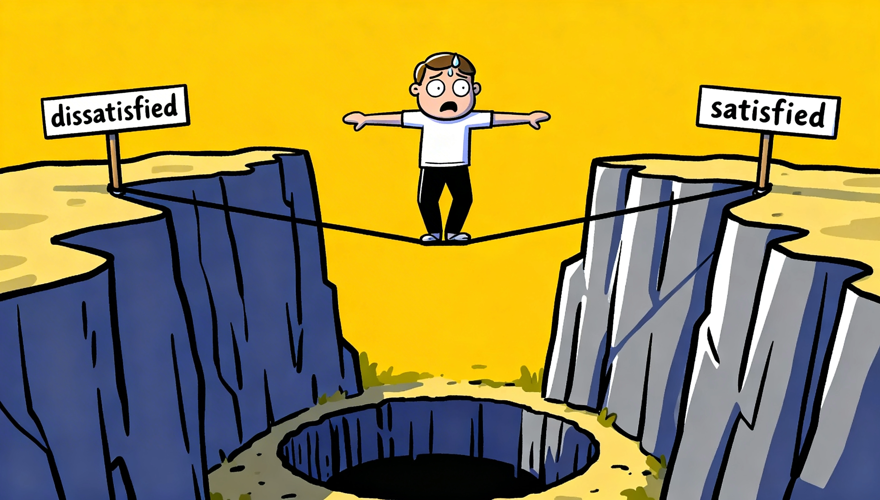 Guest Blog: The Comforting Myth of “Fairly Satisfied”