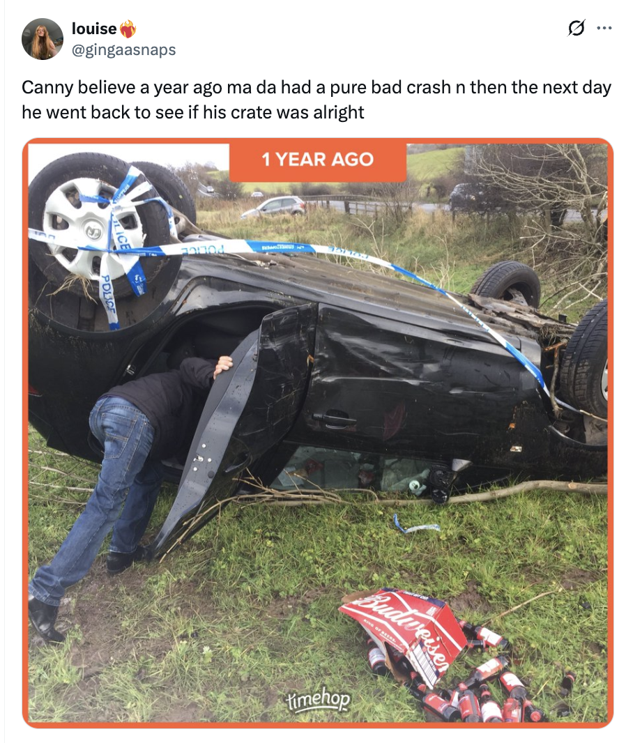 Tweet using the Scottish word canny