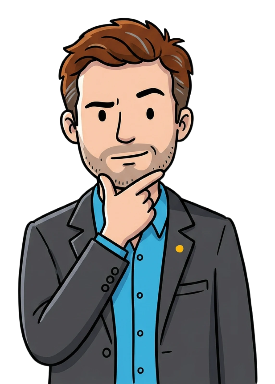 Mark, a CX manager, mid-conversation