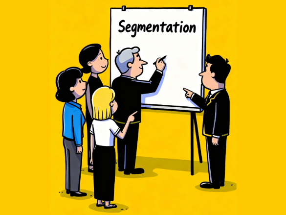 Illustration: segmentation shaping everyday decisions