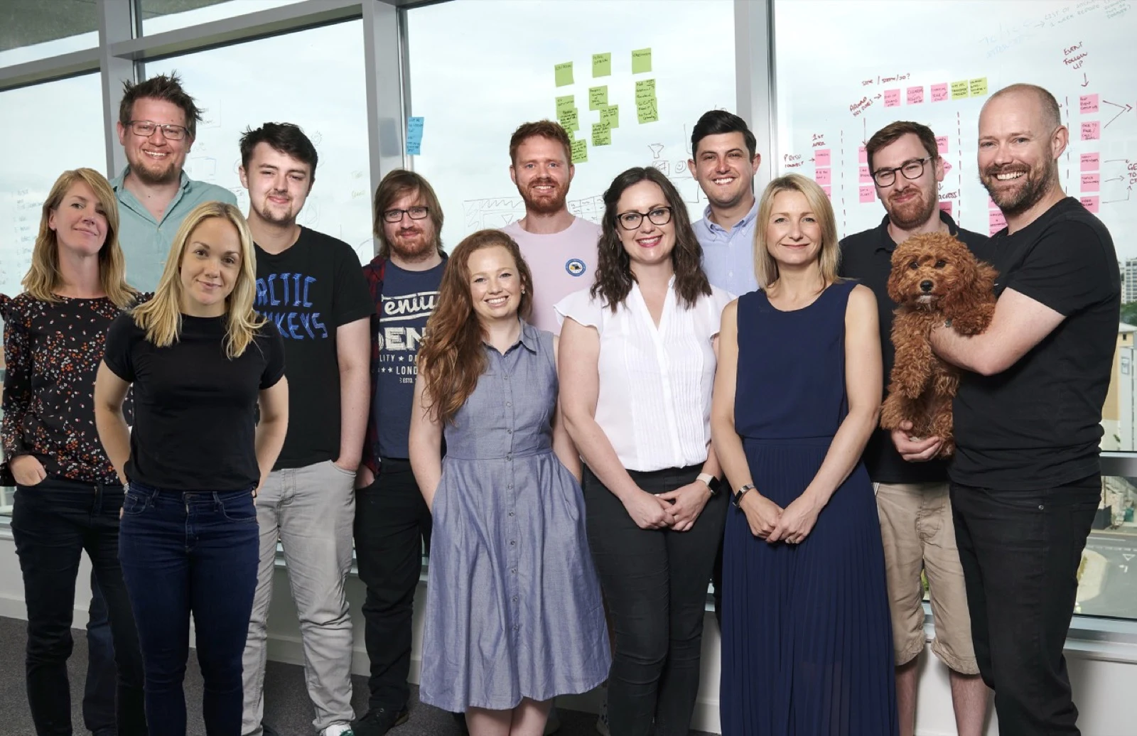The early Wordnerds team, 2019